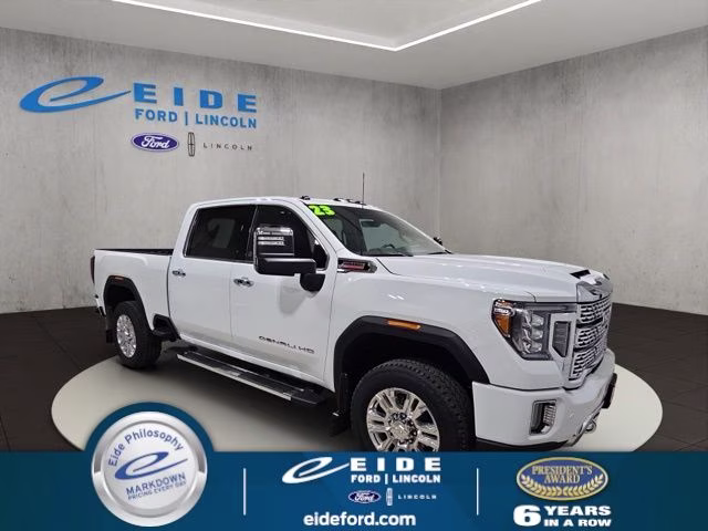 2023 Summit White GMC Sierra 2500HD Denali 4X4 Truck