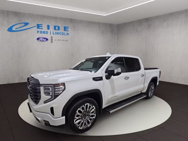 2023 White Frost Tricoat GMC Sierra 1500 Denali Ultimate 4X4 Truck