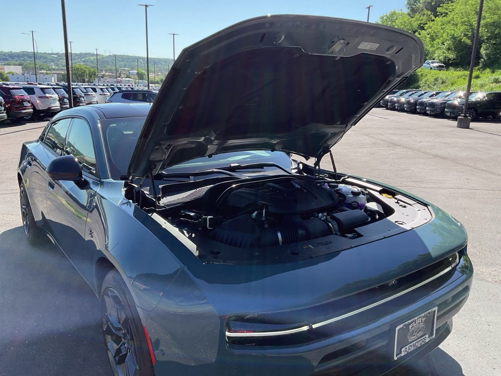 2026 Electric Blue Pearlcoat Dodge Charger R/T Plus AWD Sedan