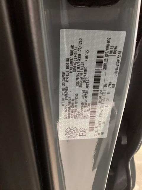 2025 Glacier Gray Met Tri-Coat Ford Super Duty F-250 SRW Platinum 4X4 Truck