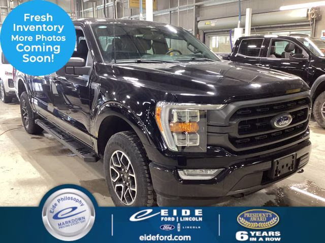 2023 Agate Black Metallic Ford F-150 XLT 4X4 Truck
