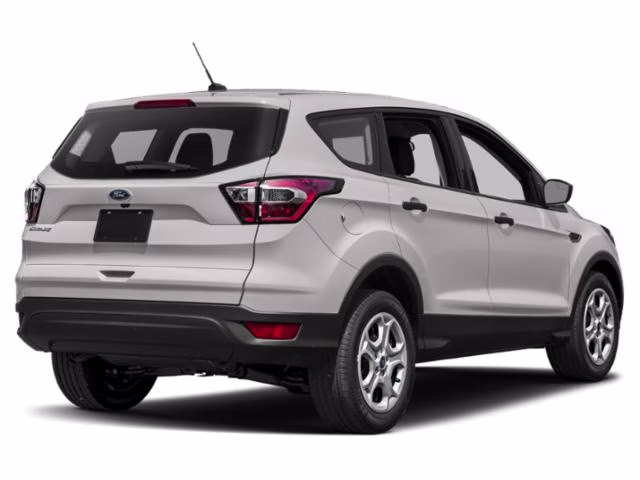 2019 White Platinum Ford Escape SEL FWD SUV