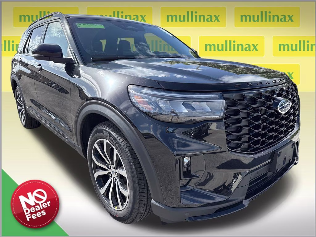 2026 Agate Black Metallic Ford Explorer ST-Line RWD SUV