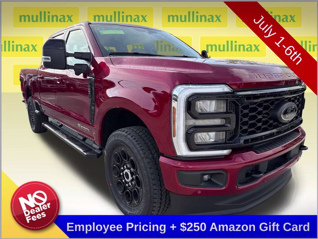 2026 Ruby Red Metallic Tinted Clearcoat Ford Super Duty F-250 SRW Lariat 4X4 Truck