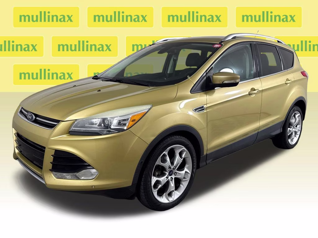 2014 Karat Gold Ford Escape Titanium FWD SUV