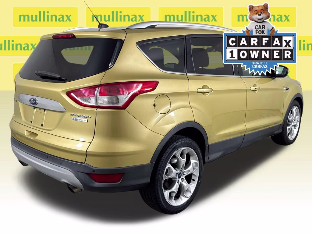 2014 Karat Gold Ford Escape Titanium FWD SUV
