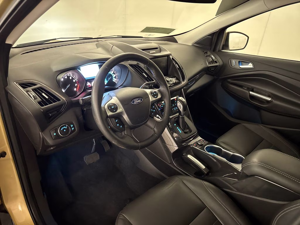 2014 Karat Gold Ford Escape Titanium FWD SUV