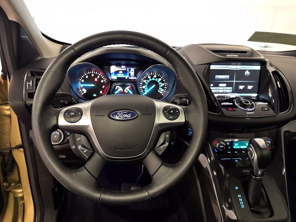 2014 Karat Gold Ford Escape Titanium FWD SUV