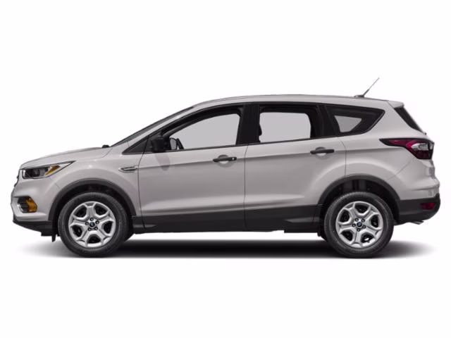 2019 White Platinum Ford Escape SEL FWD SUV