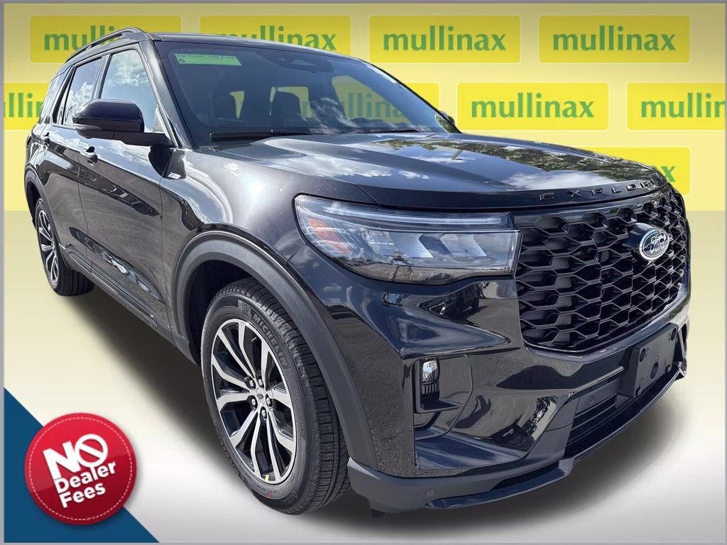 2026 Agate Black Metallic Ford Explorer ST-Line RWD SUV
