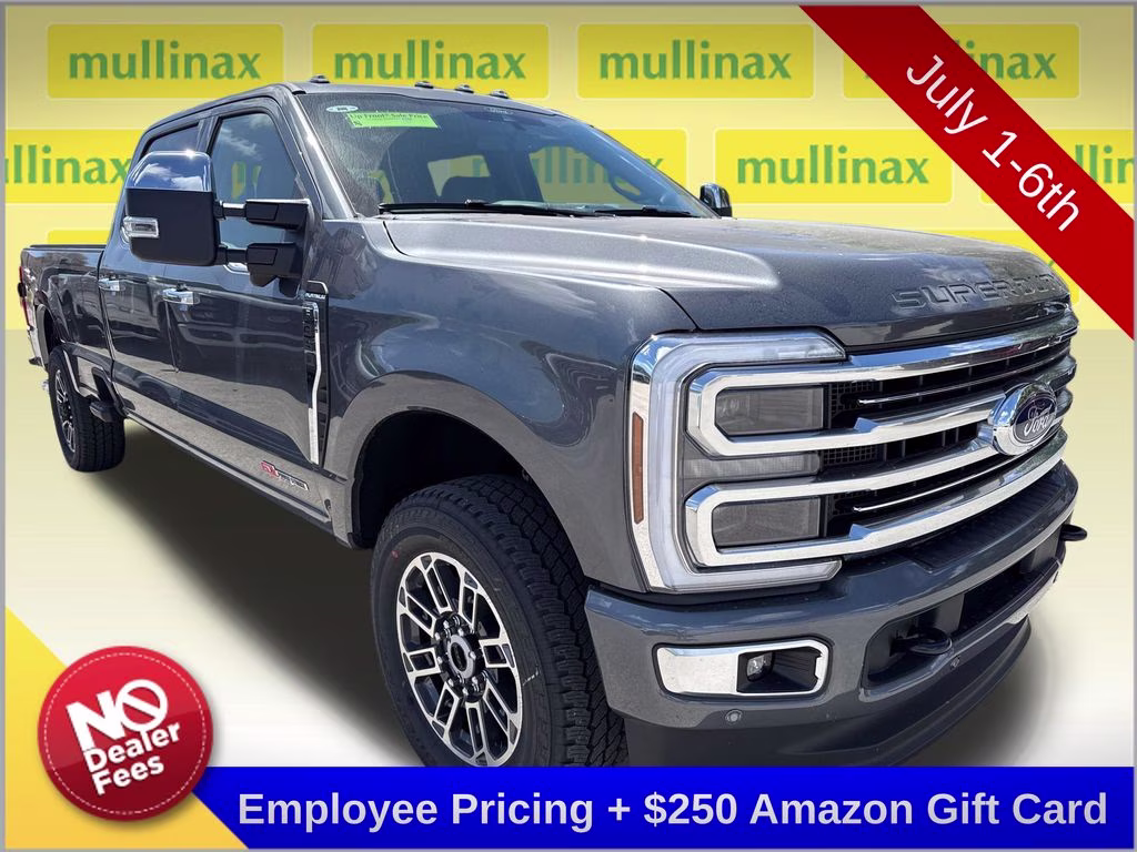 2026 Carbonized Gray Metallic Ford Super Duty F-350 SRW Platinum 4X4 Truck