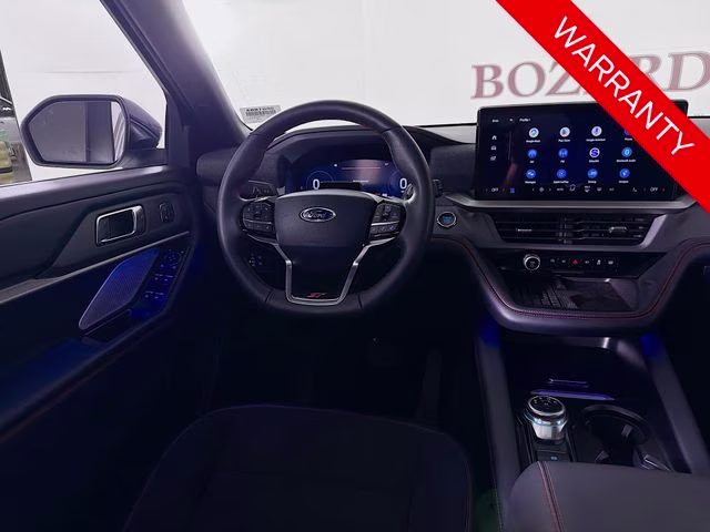 2025 White Metallic Ford Explorer ST 4X4 SUV