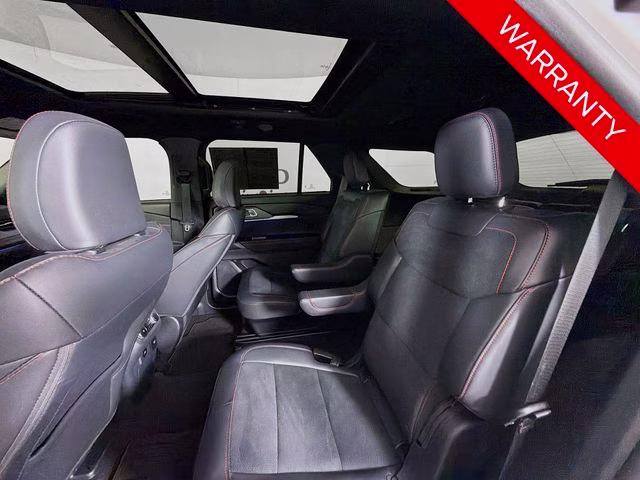 2025 White Metallic Ford Explorer ST 4X4 SUV