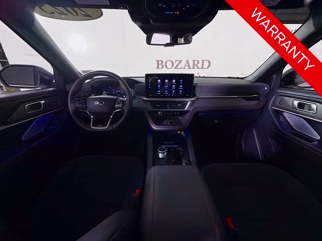 2025 White Metallic Ford Explorer ST 4X4 SUV