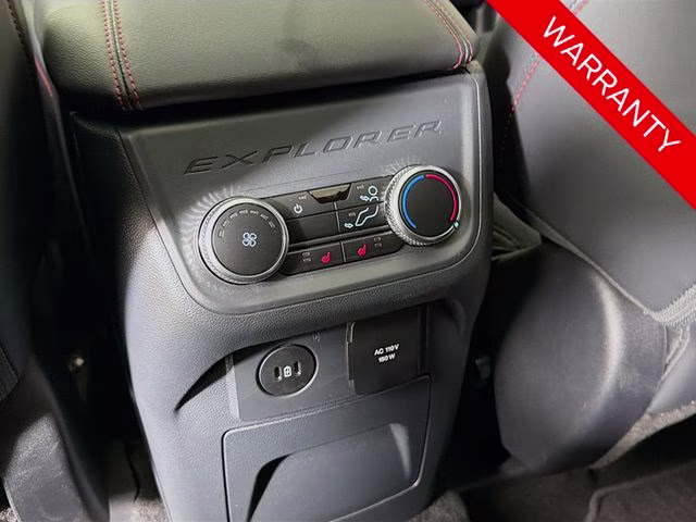 2025 White Metallic Ford Explorer ST 4X4 SUV