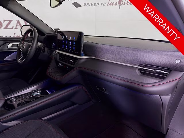 2025 White Metallic Ford Explorer ST 4X4 SUV