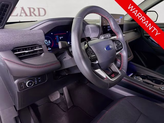 2025 White Metallic Ford Explorer ST 4X4 SUV