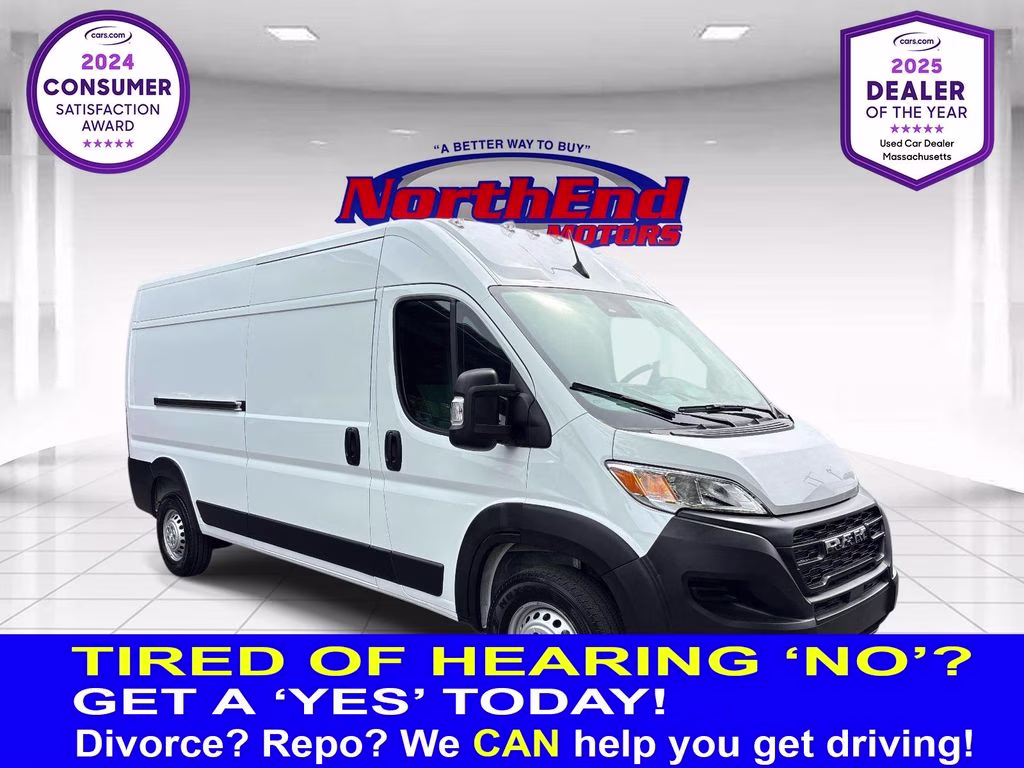 2026 Bright White Clearcoat Ram ProMaster 2500 High Roof FWD Van