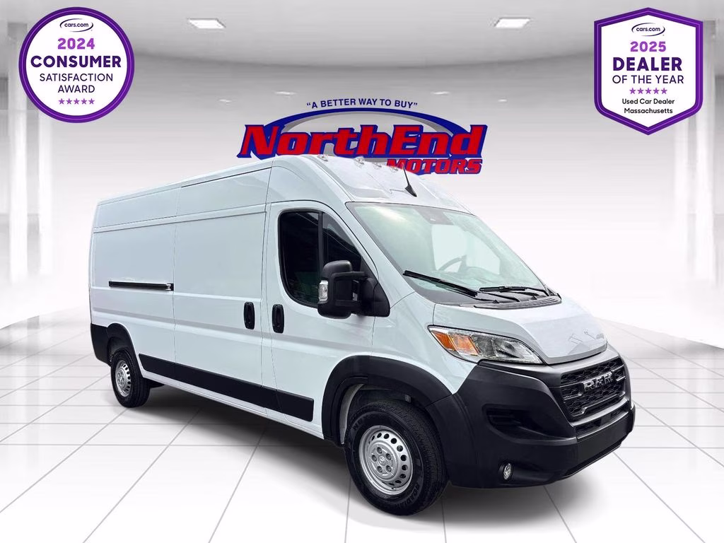 2026 Bright White Clearcoat Ram ProMaster 2500 High Roof FWD Van