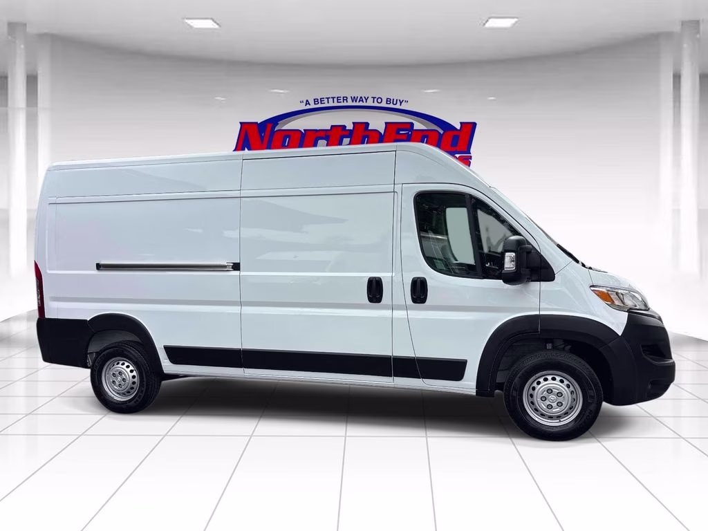 2026 Bright White Clearcoat Ram ProMaster 2500 High Roof FWD Van