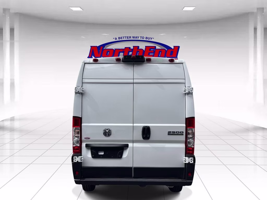 2026 Bright White Clearcoat Ram ProMaster 2500 High Roof FWD Van