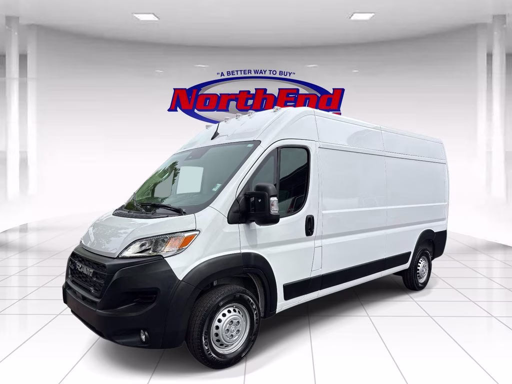 2026 Bright White Clearcoat Ram ProMaster 2500 High Roof FWD Van