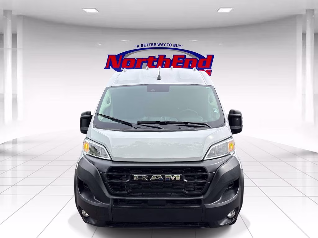 2026 Bright White Clearcoat Ram ProMaster 2500 High Roof FWD Van