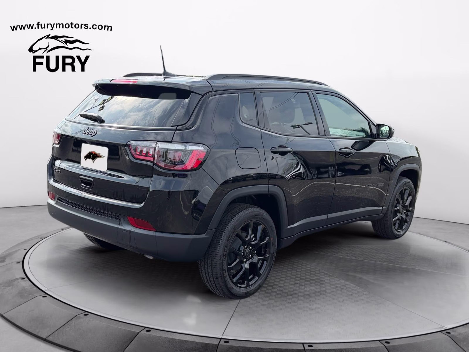 2026 Diamond Black Crystal Pearlcoat Jeep Compass Latitude 4X4 SUV