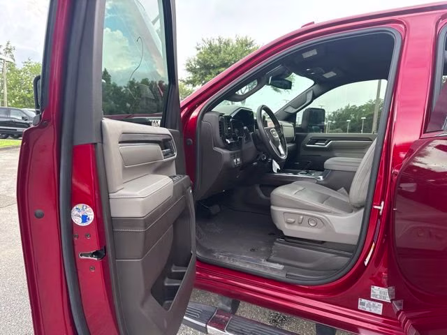 2024 Volcanic Red Tintcoat GMC Sierra 2500HD SLT Crew Cab Pickup 4X4 Truck