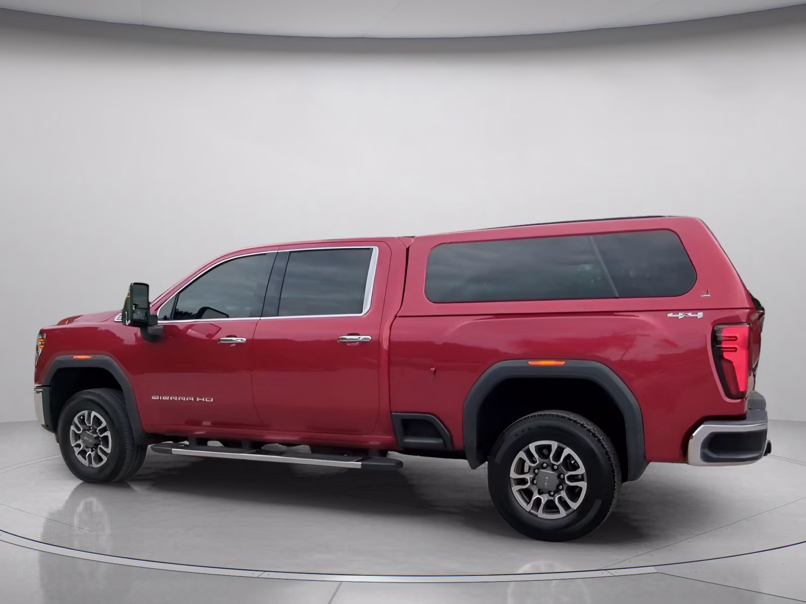2024 Volcanic Red Tintcoat GMC Sierra 2500HD SLT Crew Cab Pickup 4X4 Truck
