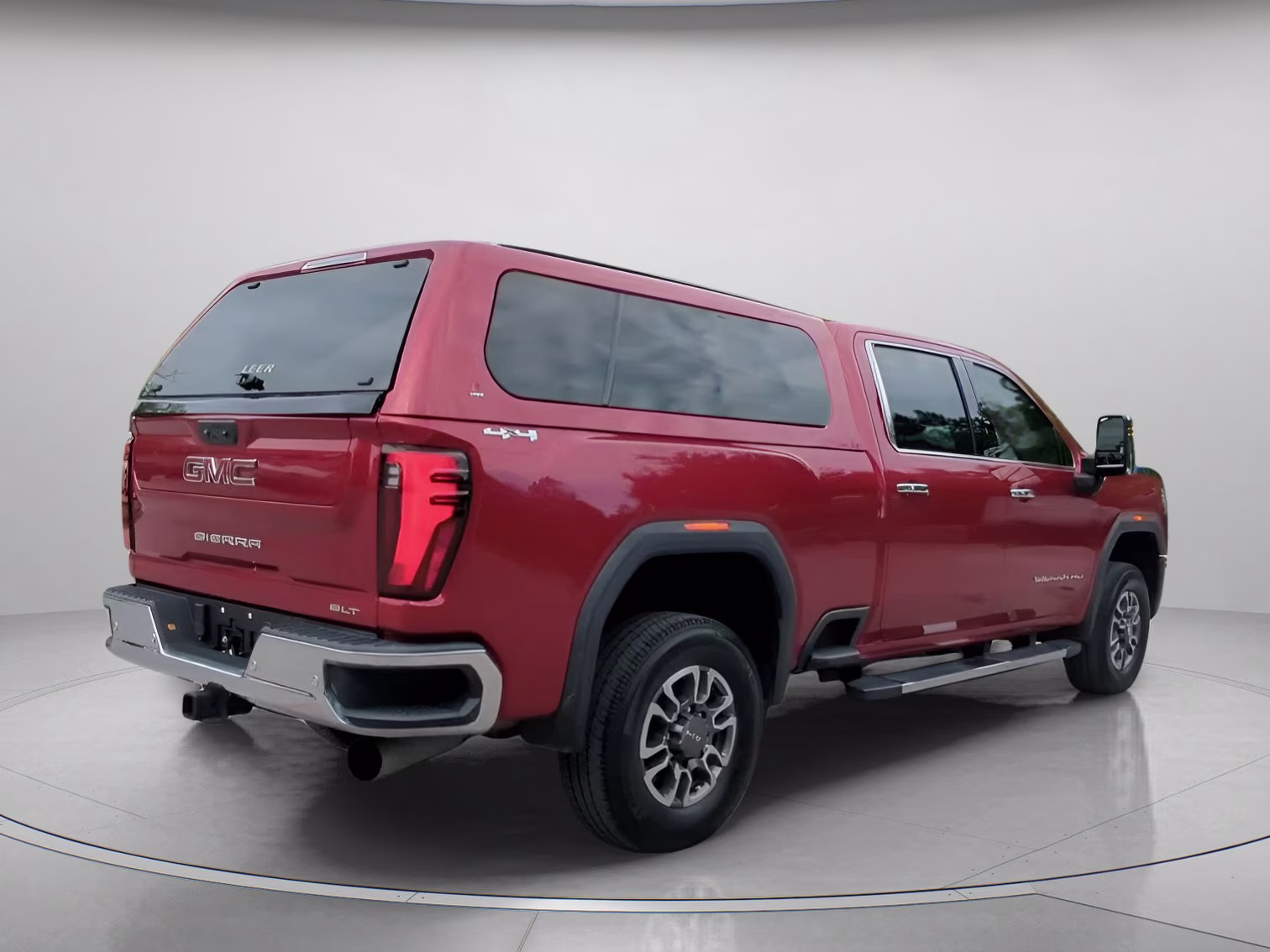 2024 Volcanic Red Tintcoat GMC Sierra 2500HD SLT Crew Cab Pickup 4X4 Truck
