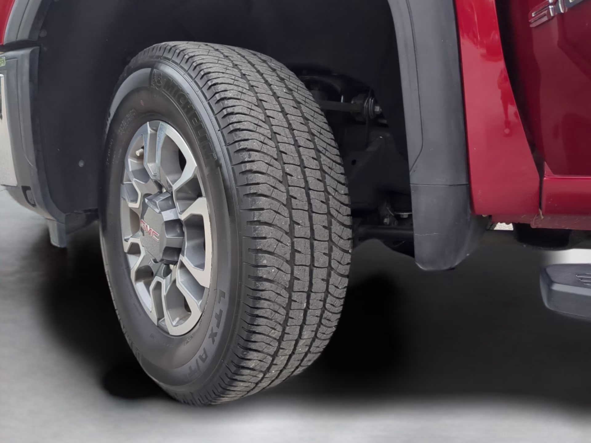 2024 Volcanic Red Tintcoat GMC Sierra 2500HD SLT Crew Cab Pickup 4X4 Truck