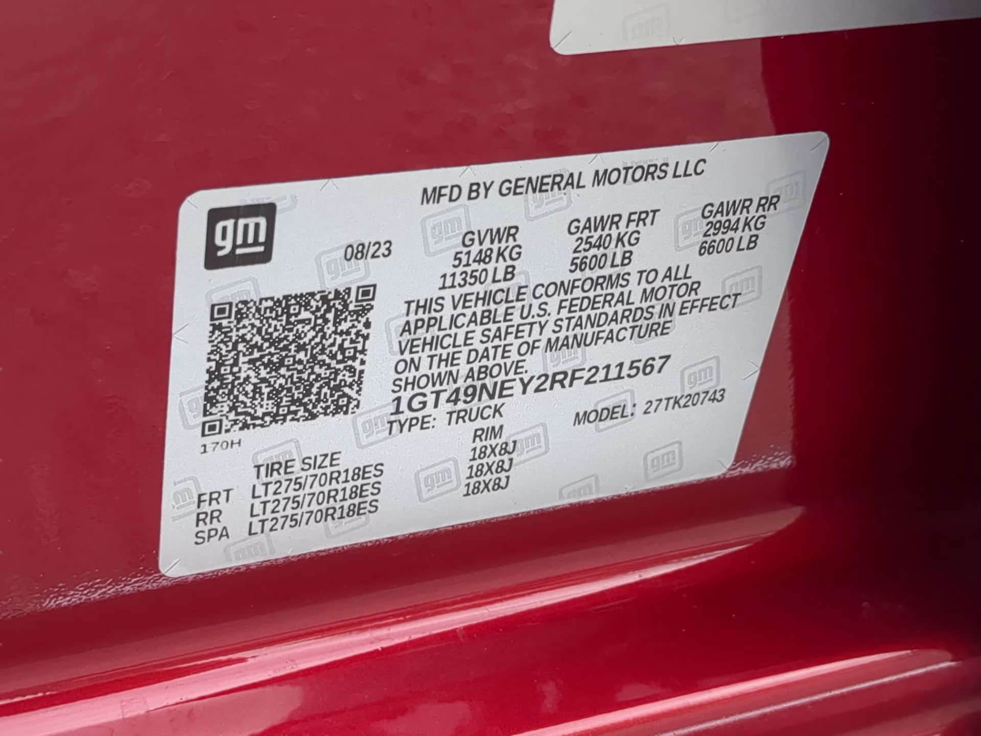 2024 Volcanic Red Tintcoat GMC Sierra 2500HD SLT Crew Cab Pickup 4X4 Truck