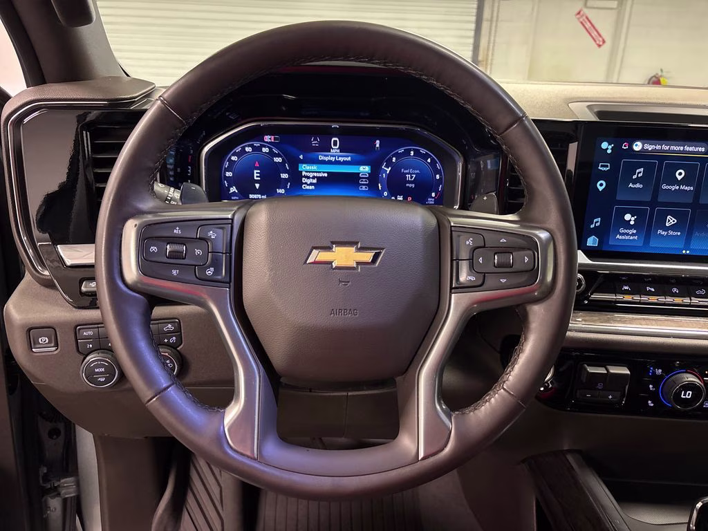 2025 Sterling Gray Metallic Chevrolet Silverado 1500 LTZ 4X4 Truck