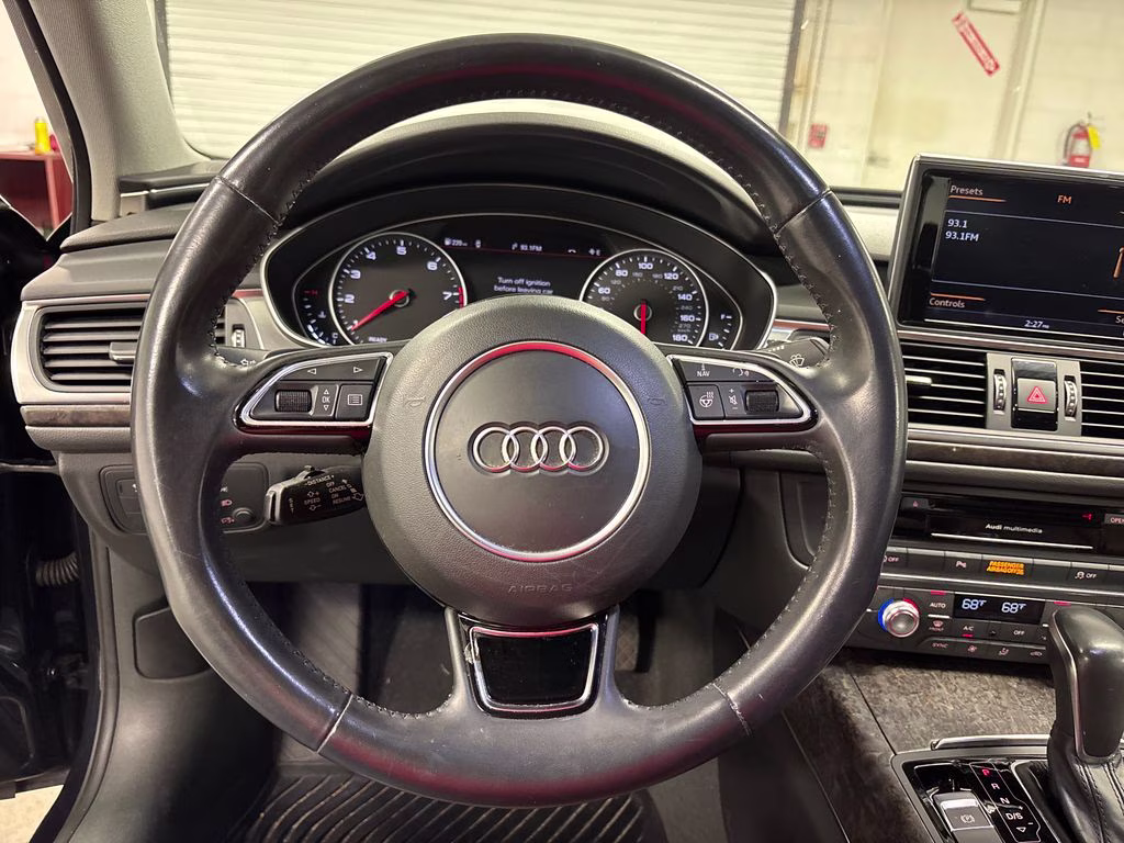 2017 Moonlight Blue Audi A6 2.0T Premium Plus AWD Sedan