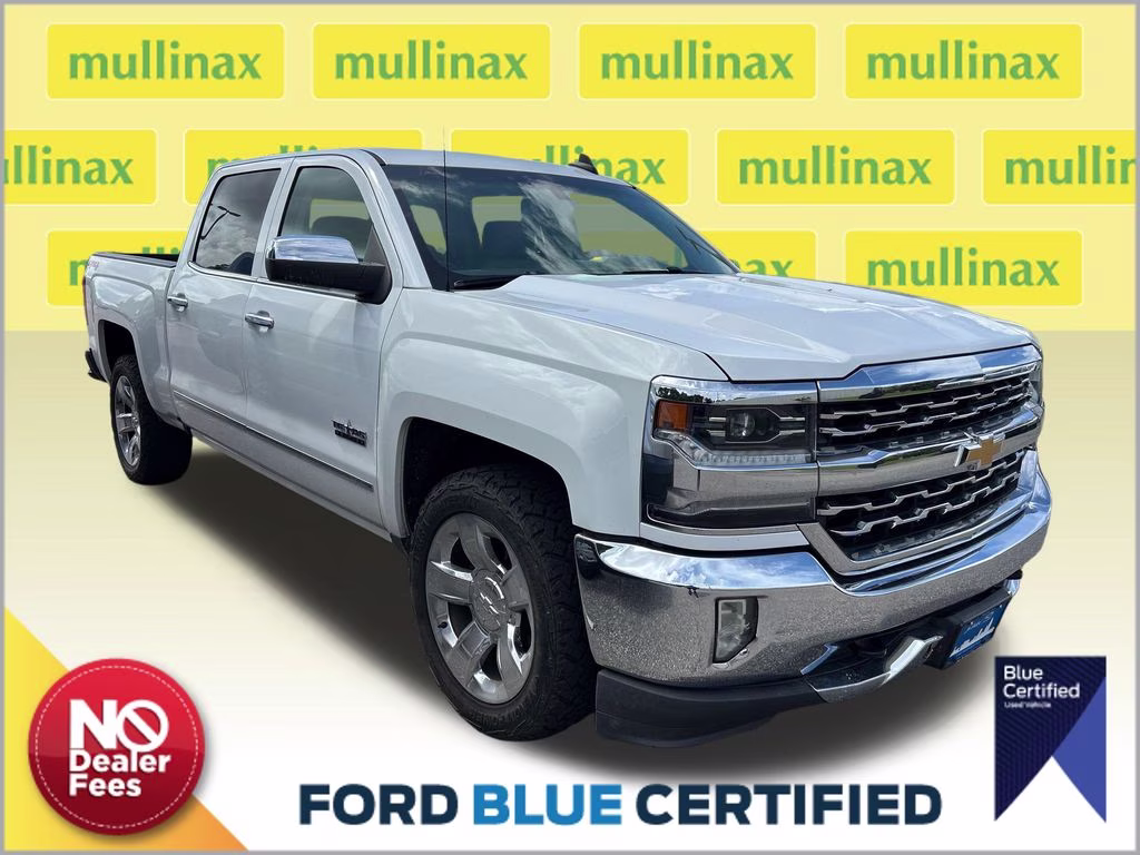 2018 Summit White Chevrolet Silverado 1500 LTZ 4X4 Truck