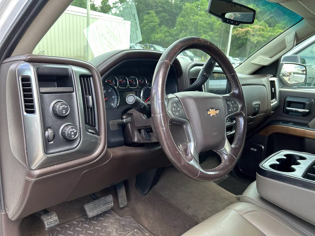 2018 Summit White Chevrolet Silverado 1500 LTZ 4X4 Truck
