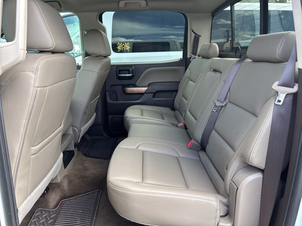 2018 Summit White Chevrolet Silverado 1500 LTZ 4X4 Truck