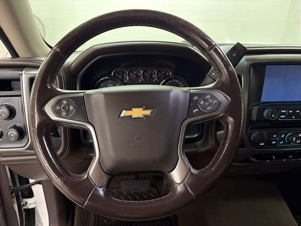 2018 Summit White Chevrolet Silverado 1500 LTZ 4X4 Truck