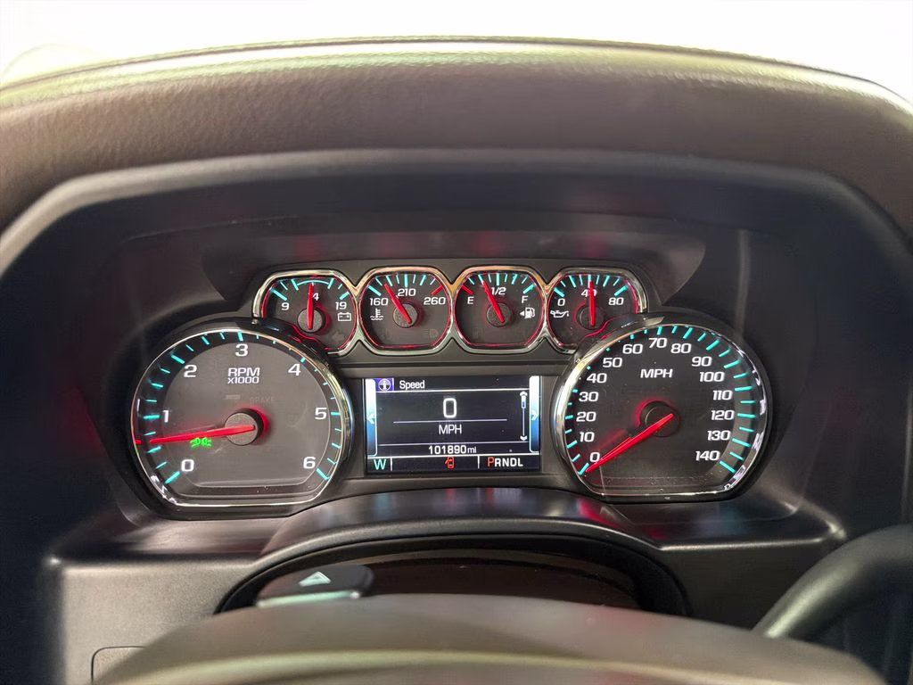 2018 Summit White Chevrolet Silverado 1500 LTZ 4X4 Truck