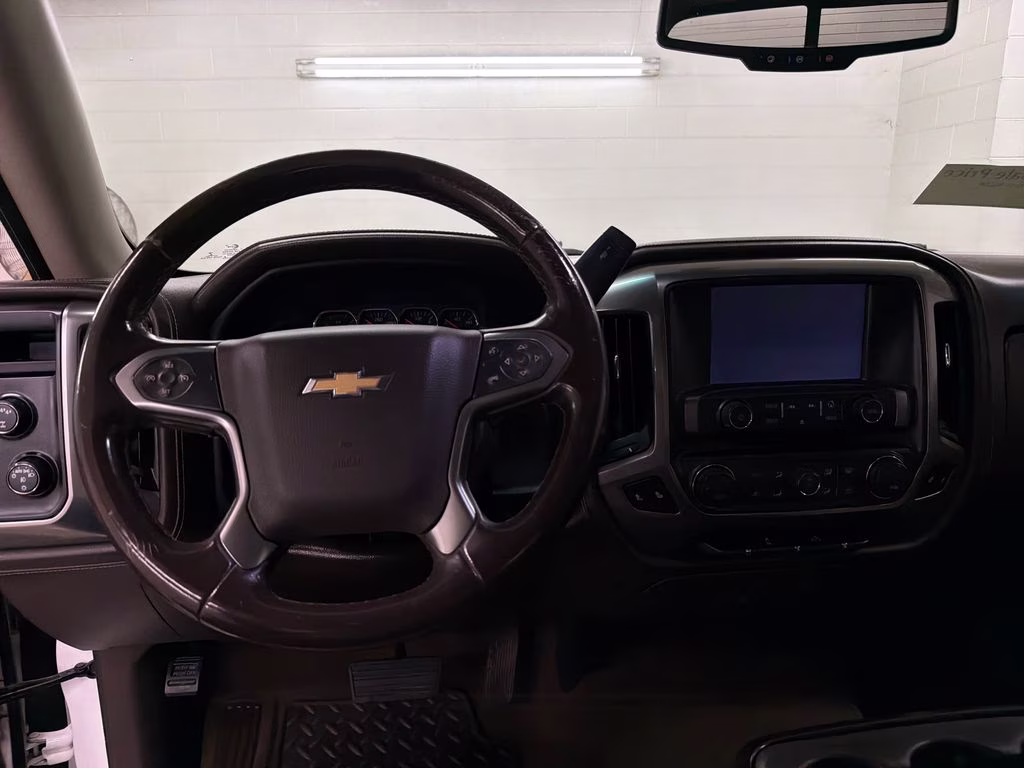 2018 Summit White Chevrolet Silverado 1500 LTZ 4X4 Truck