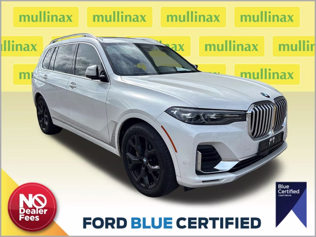 2021 Mineral White Metallic BMW X7 xDrive40i AWD SUV