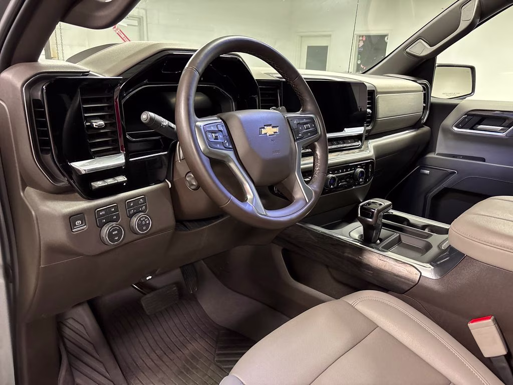 2025 Sterling Gray Metallic Chevrolet Silverado 1500 LTZ 4X4 Truck