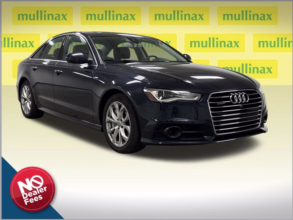 2017 Moonlight Blue Audi A6 2.0T Premium Plus AWD Sedan