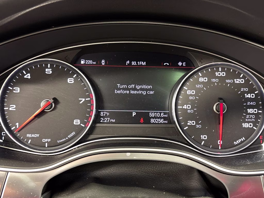 2017 Moonlight Blue Audi A6 2.0T Premium Plus AWD Sedan