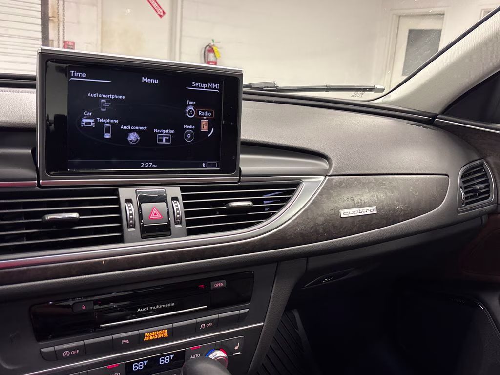 2017 Moonlight Blue Audi A6 2.0T Premium Plus AWD Sedan