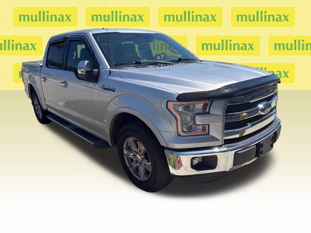 2015 Ingot Silver Metallic Ford F-150 Lariat RWD Truck