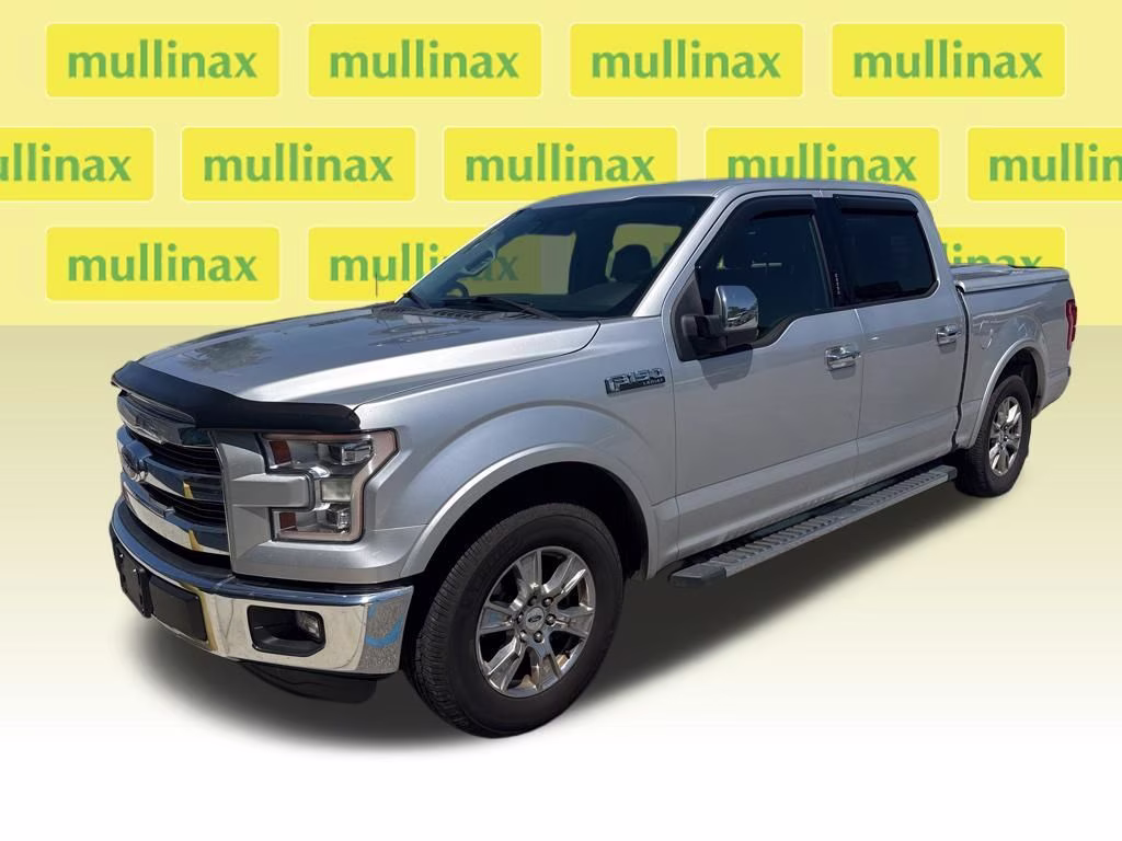 2015 Ingot Silver Metallic Ford F-150 Lariat RWD Truck