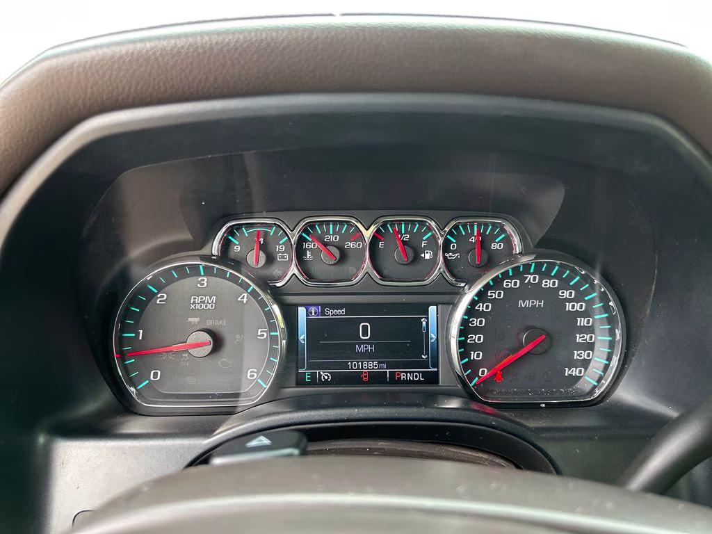 2018 Summit White Chevrolet Silverado 1500 LTZ 4X4 Truck
