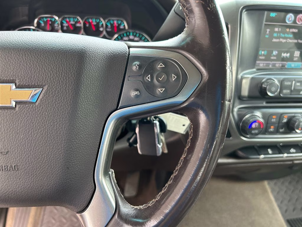2018 Summit White Chevrolet Silverado 1500 LTZ 4X4 Truck